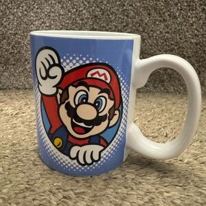 2022 Nintendo Super Mario Bros Coffee Mug Frankford Candy Mario, Luigi & Peach